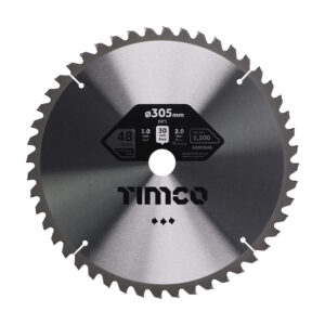 TIMCO -5° Circular Saw Blade - 305 x 30 x 48T
