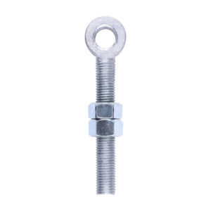 TIMCO Adjustable Gate Hinge Eye with Nuts Hot Dipped Galvanised - M19 x 150