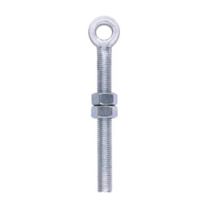 TIMCO Adjustable Gate Hinge Eye with Nuts Hot Dipped Galvanised - M19 x 200