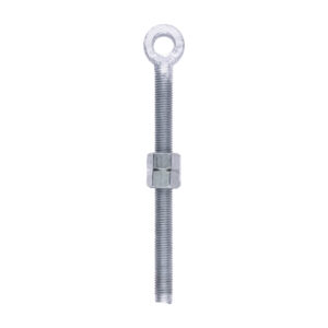 TIMCO Adjustable Gate Hinge Eye with Nuts Hot Dipped Galvanised - M19 x 250