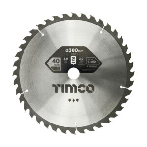 TIMCO Circular Saw Blade Combination Medium - 300 x 30 x 40T