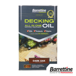 Barrettine Decking Oil Dark Oak 5L