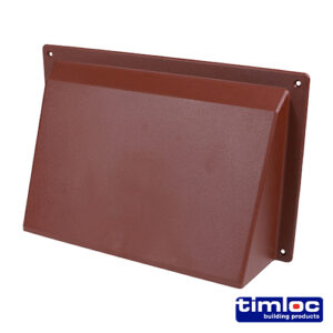 Timloc External Cowl  Brown - 255 x 160mm