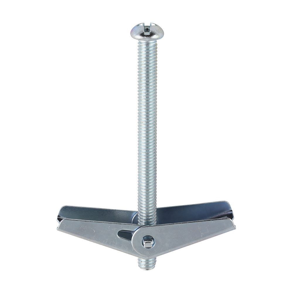 TIMCO Spring Toggle Cavity Anchors Silver - M6 x 75