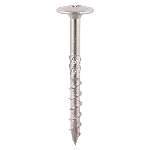 TIMCO Wafer Head A2 Stainless Steel Timber Screws - 8.0 x 80